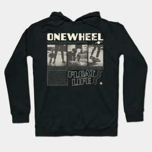 Onewheel brutalist design Hoodie